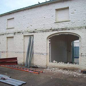Sewerby Zoo, the former zoo yard 13th January 2013