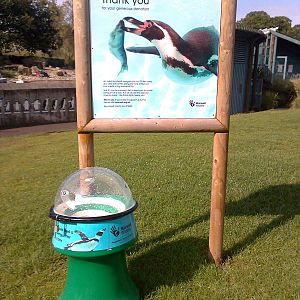 New signage with old money collecting spinner 2011