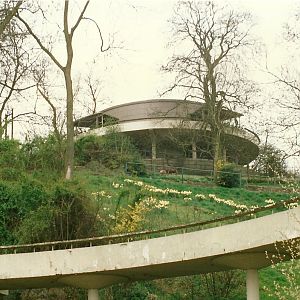 Looking up at the former Bird House 5th April 1997