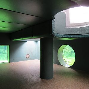 Penguin Point - Crawl Space For Pop-up and Underwater Viewing Windows