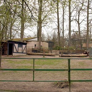 Camel enclosure at Lübeck (now closed)