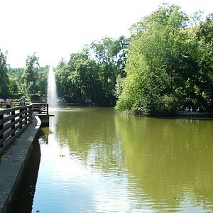 Lake and Fountain at Liberec, 28/08/12