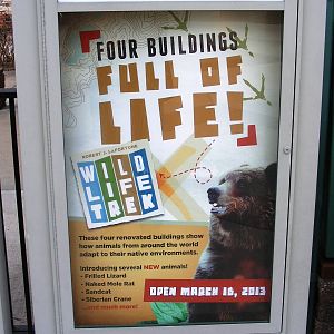 Sign for new Wild Life Trek