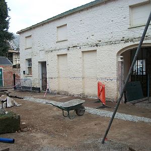 Sewerby Zoo, former zoo yard 24th February 2013