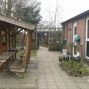 Fist view after entering the centre