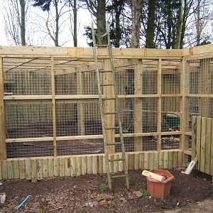View of the new Wildcat enclosure