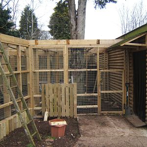 View of the new Wildcat enclosure