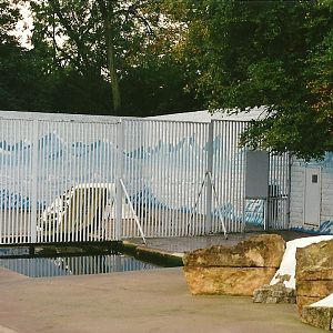 Polar Bear exhibit 23rd October 1999