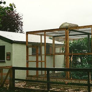 Lemur Island house and holding cage 23rd October 1999