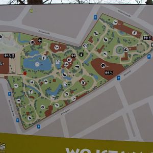 Layout of the garden