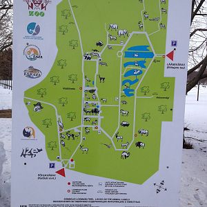 Tallinn Zoo Map