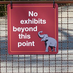 Pathway Closed for Visitors at Certain Point