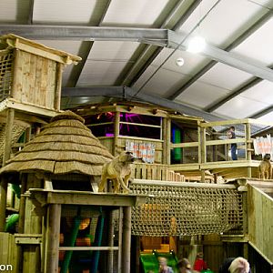 New baboon enclosure