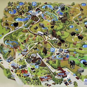 Givskud Zoo - Zoo Map