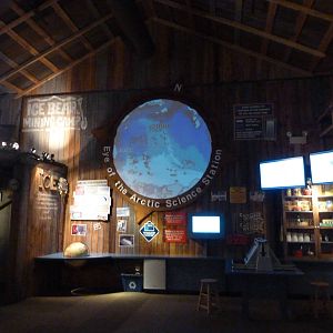 Polar Frontier Inside Building