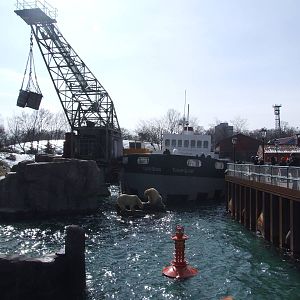 Polar Bear Exhibit at Hannover, 23/03/13