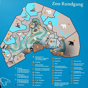 Zoo Am Meer - Zoo Map