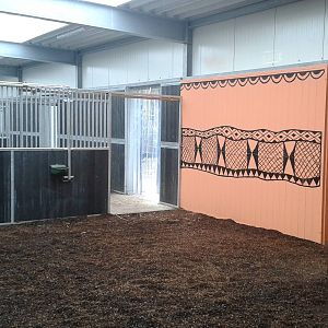 indoor enclosure for the okapis