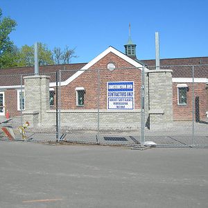 Construction on New Entrance