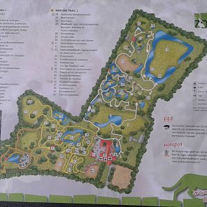Plan of Zoo Parc Overloon