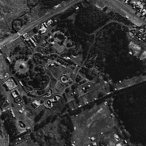 Auckland Zoo 1940 - Aerial Photo