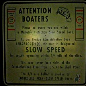 May 2013 - Manatee Springs - Attention Boaters