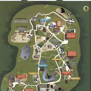 2013 Zoo Map