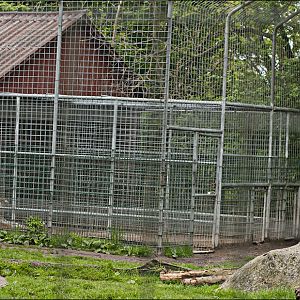 Tiger cage at Thüle
