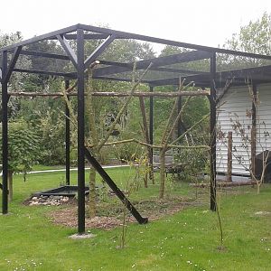 New enclosure under construction