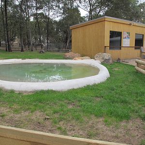 Tortoise House and Paddock - Ballarat Wildlife Park May 2013