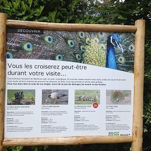 Lille Zoo signage