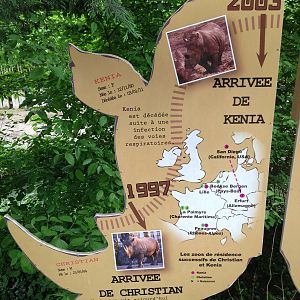Lille Zoo signage