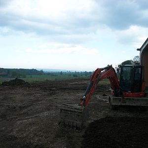 Former Elephant House and paddock being converted for Indian Rhinos 31st Ma