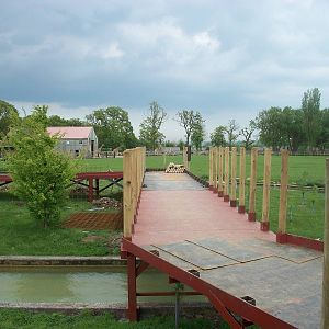 Bridge to Lions under construction 31st May 2013