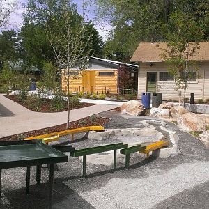 New Water Play Feature & Landscaping