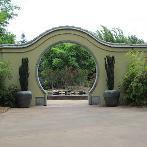 Asian Garden Entrance
