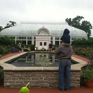 The Greenhouse at the Botanical gardens