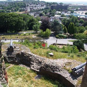 Castle-top View at Dudley, 14/07/13