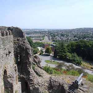 Castle-top View at Dudley, 14/07/13