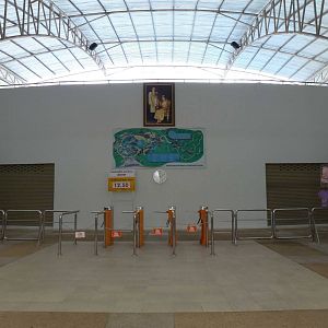 Entrance to the stadium, June 2013