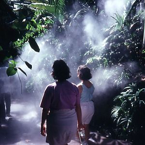 Public being misted on Tiger River - 1990