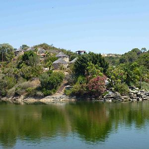 View across the lake, July 2013.