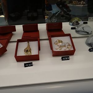 Souvenirs in the shop zoo