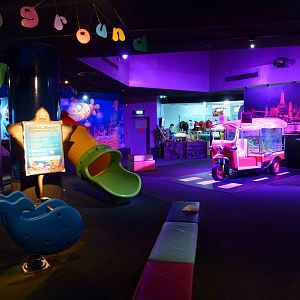 Play area & exit, June 2013.