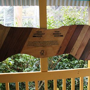 tiger-friendly wood