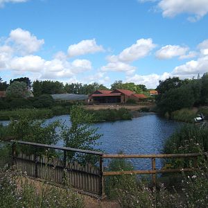 View of main building
