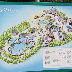 Plan of Dolphinarium Harderwijk