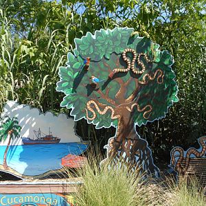 Lego brown tree snake