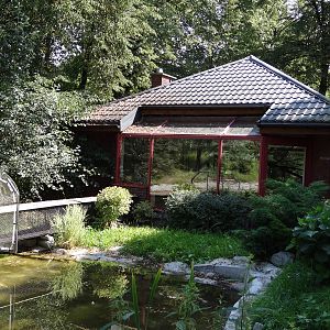 Red Ruffed Lemur house