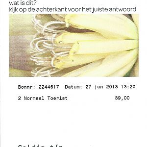 Artis Royal Zoo Ticket 27.6.13